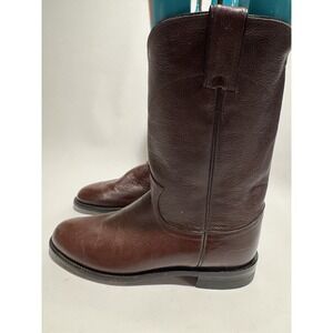 Justin Boots Size 6B Brown Low